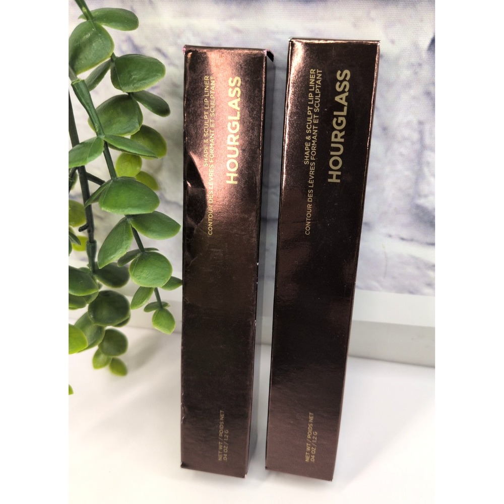 NIB LOT2🌿Hourglass Shape & Sculpt Lip Liner TEMPT 3 & TEASE 1.5 MakeUp Duo